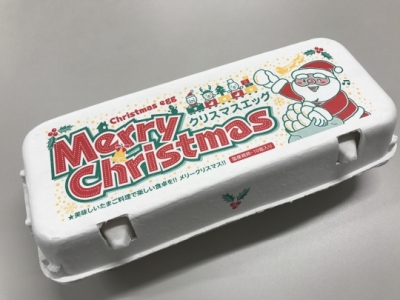 鶏卵パック※期間限定デザイン【平成29年冬】Xmas